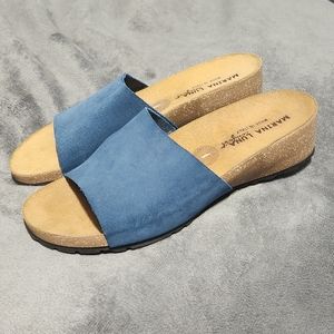 Marina Luna Suede Comfort Mule Slide